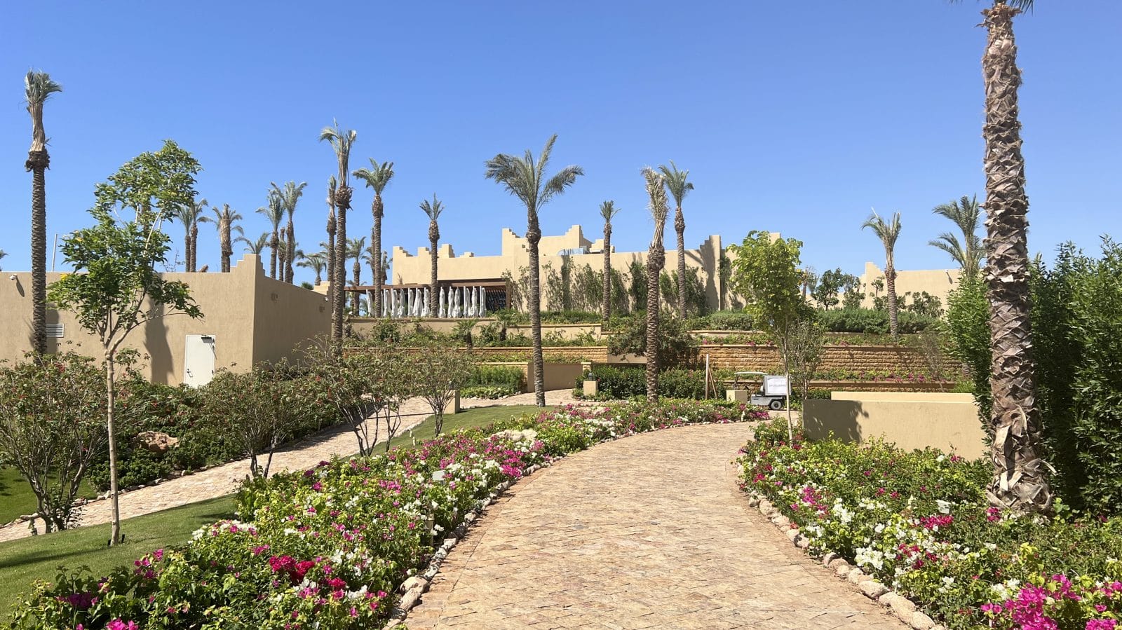 Four Seasons Resort Sharm El Sheikh entrance in Sharks Bay