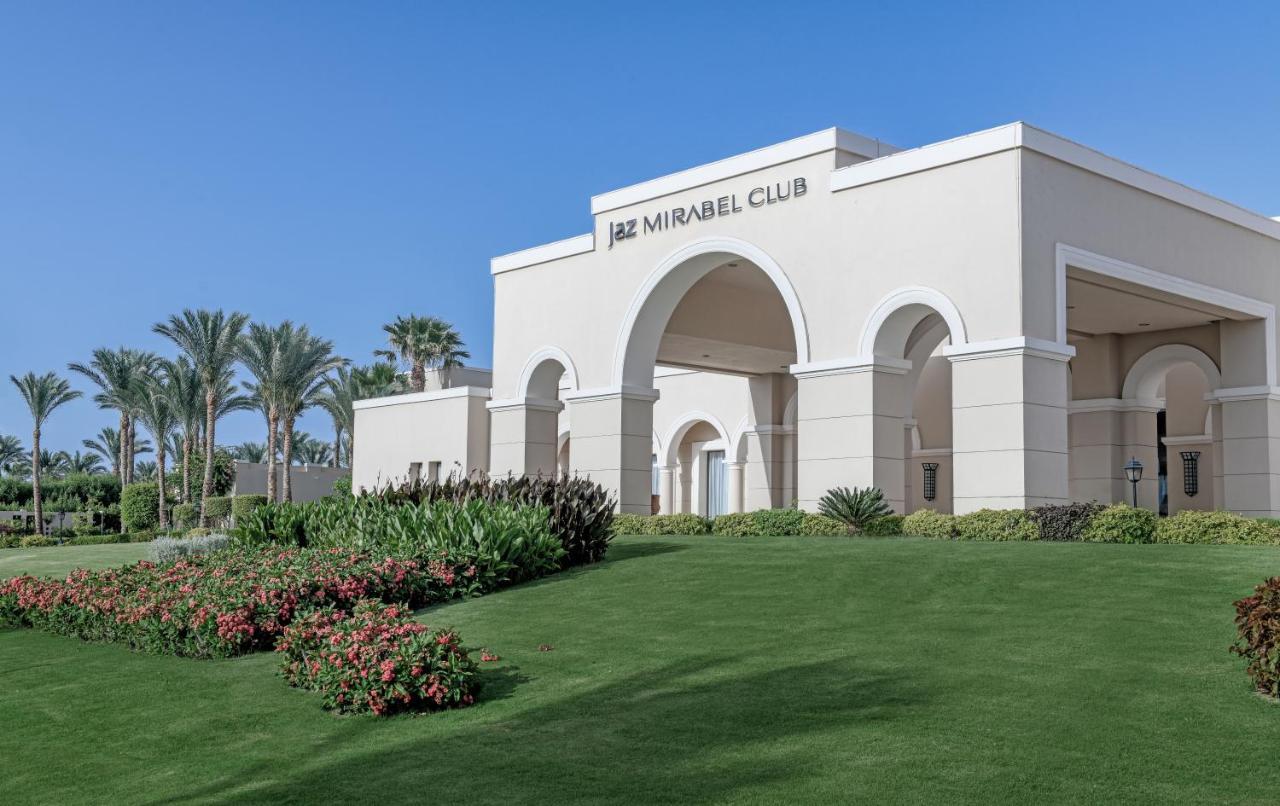 Jaz Mirabel Beach Resort entrance in Nabq Bay
