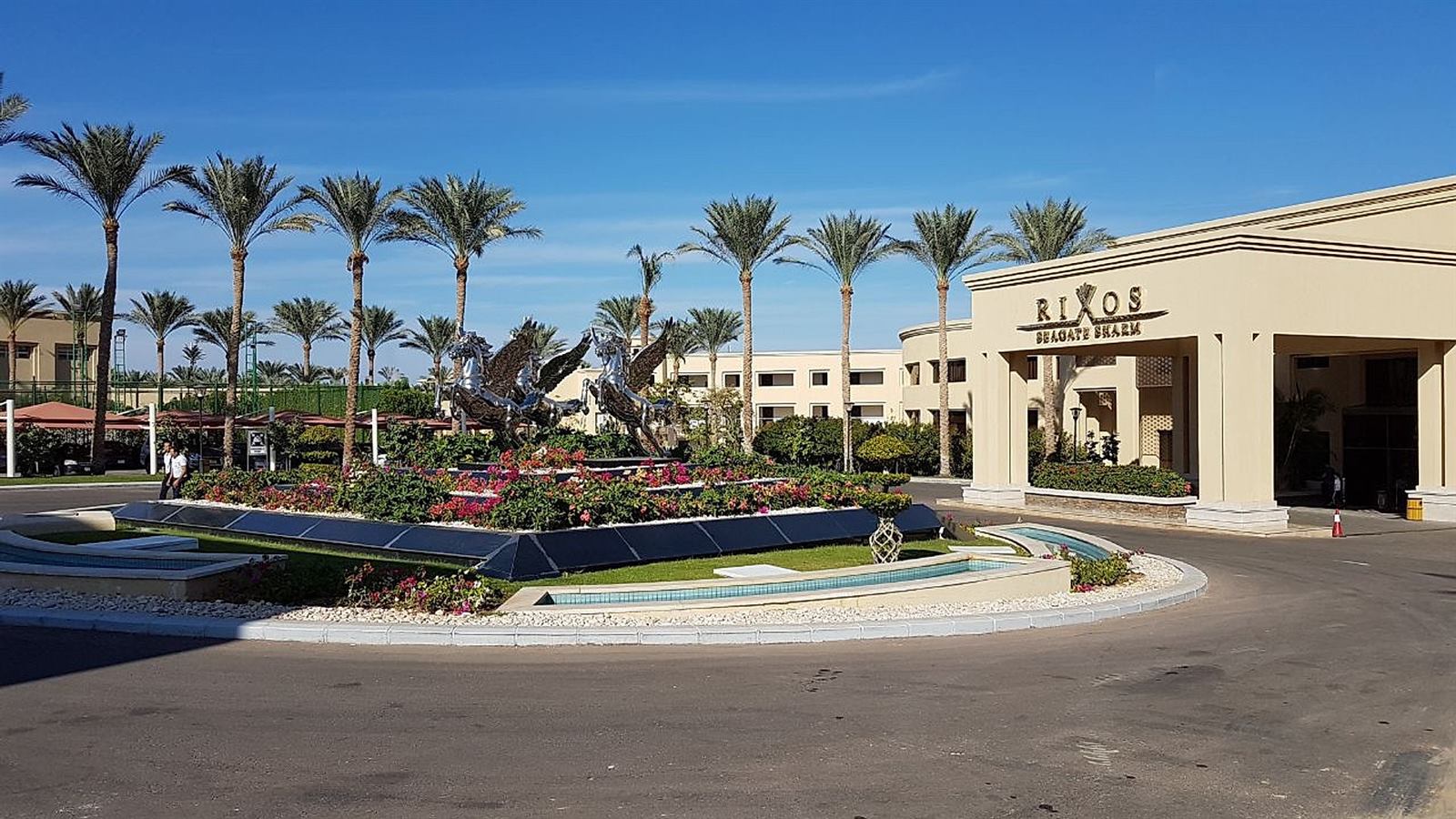 Rixos Premium Seagate entrance in Nabq Bay