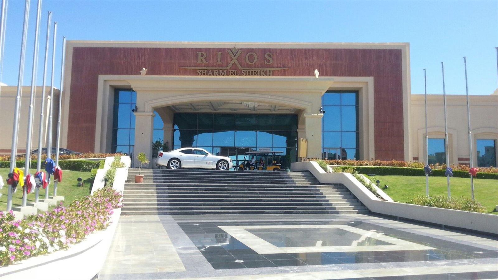 Rixos Sharm El Sheikh (Adults Only 18+) entrance in Nabq Bay