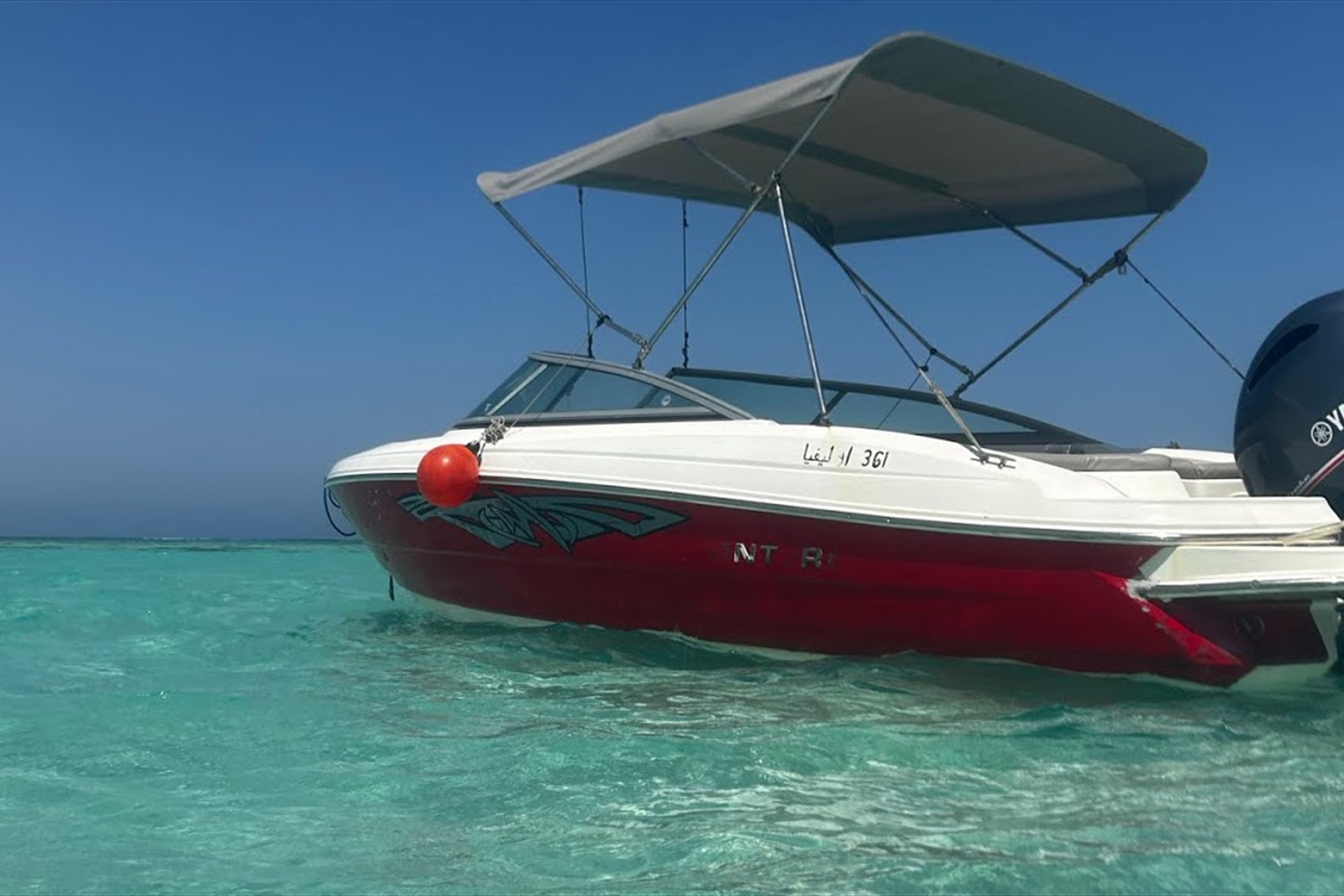 Private speedboat - view 1